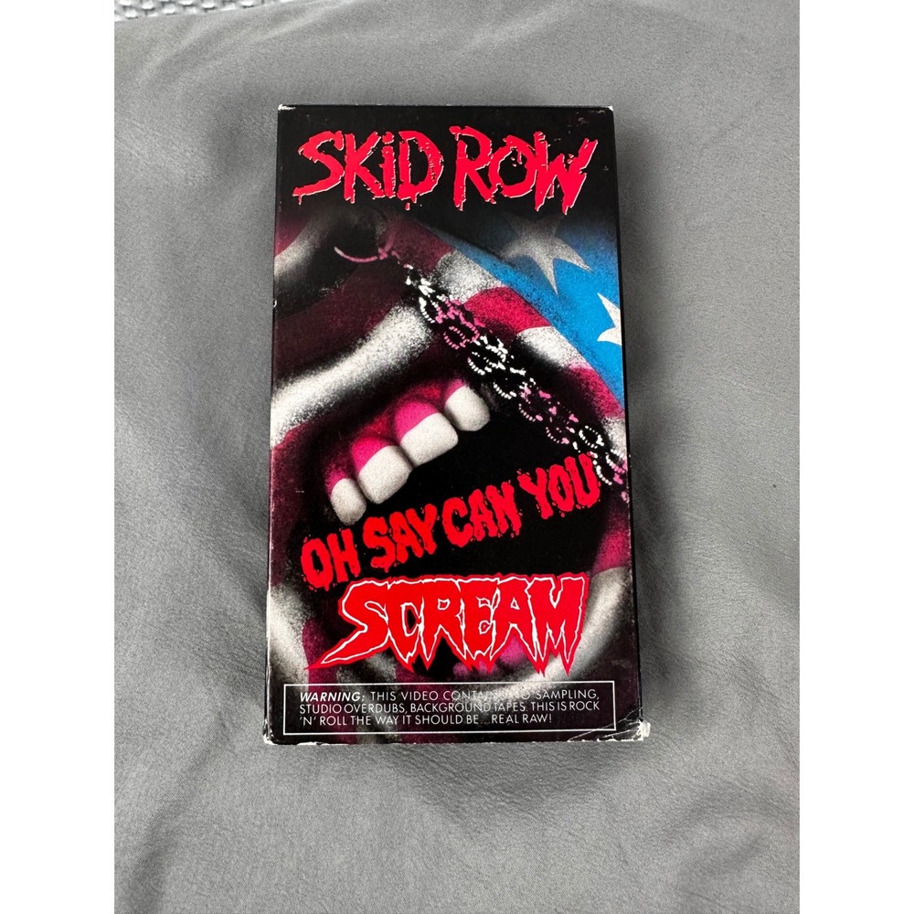Skid Row: Oh Say Can You Scream VHS 1992